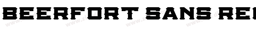 Beerfort Sans Regula字体转换